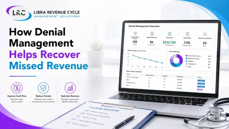 LRC denial management dashboard overview