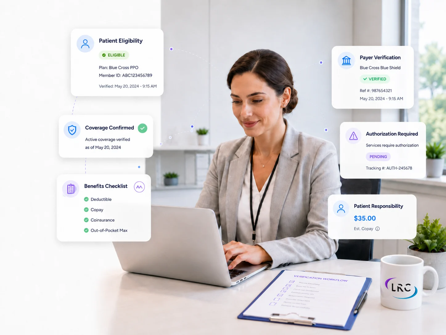 LRCMS revenue cycle management professional